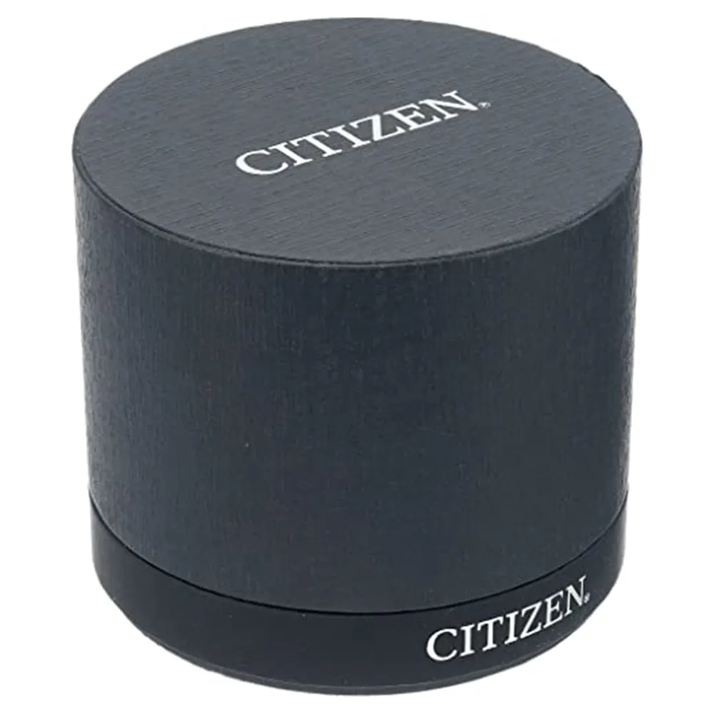 Citizen Mens Eco-drive Gray Dial Silver Band Japanese Quartz Stainless Steel Watch - BM7100-59H