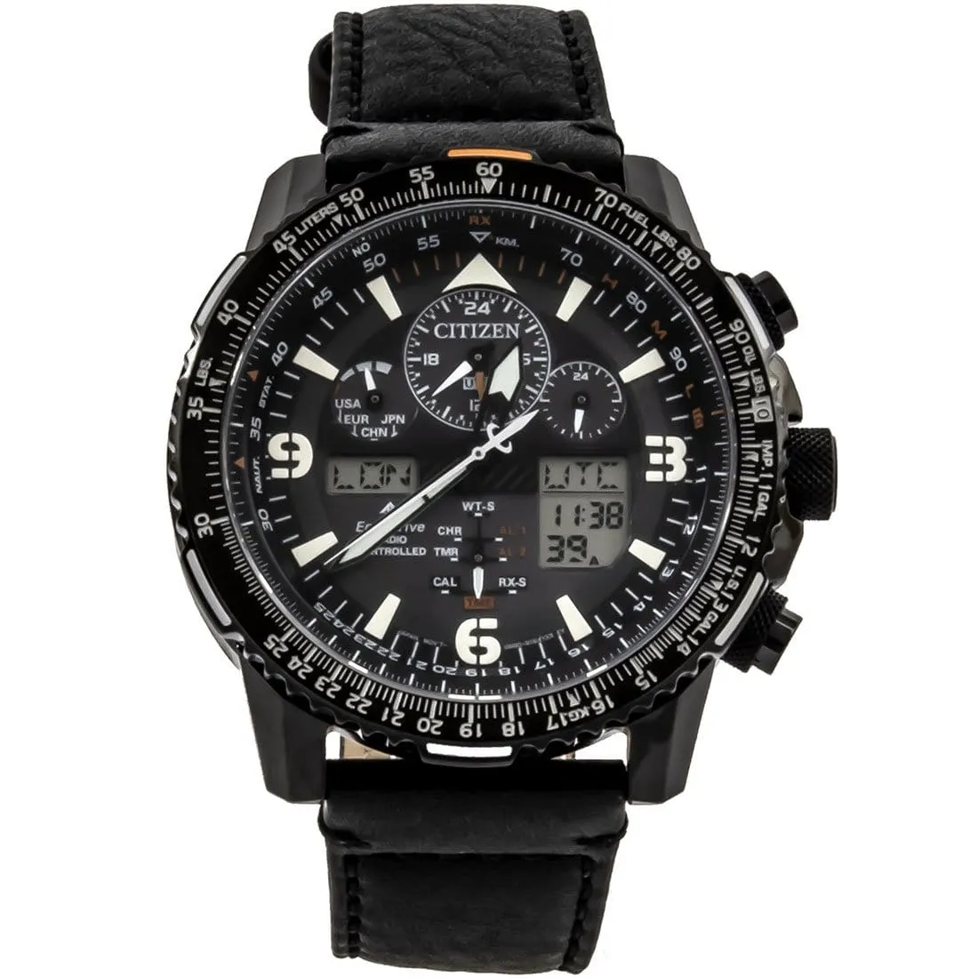 Citizen Promaster Sky Eco-Drive Antimagnetic Power Reserve Male 200m Watch JY8085-14H