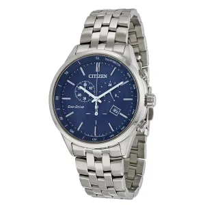 Citizen Sapphire Collection Eco-Drive Chronograph Blue Dial Men's Watch AT2141-52L