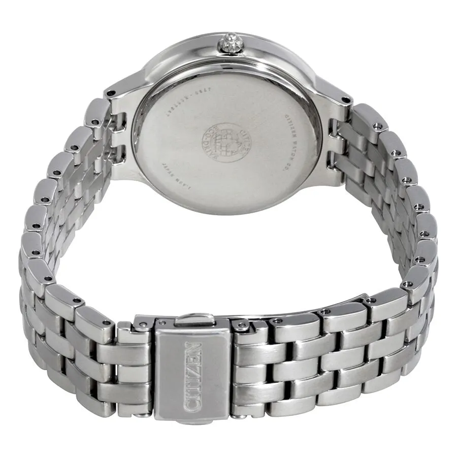 Citizen Silhouette Blue Dial Stainless Steel Ladies Watch FE2080-56L