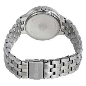 Citizen Silhouette Blue Dial Stainless Steel Ladies Watch FE2080-56L