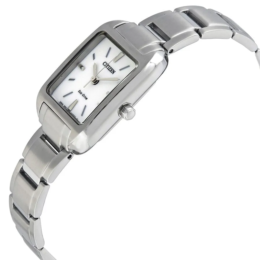 Citizen Silhouette White Dial Ladies Watch EM0490-59A