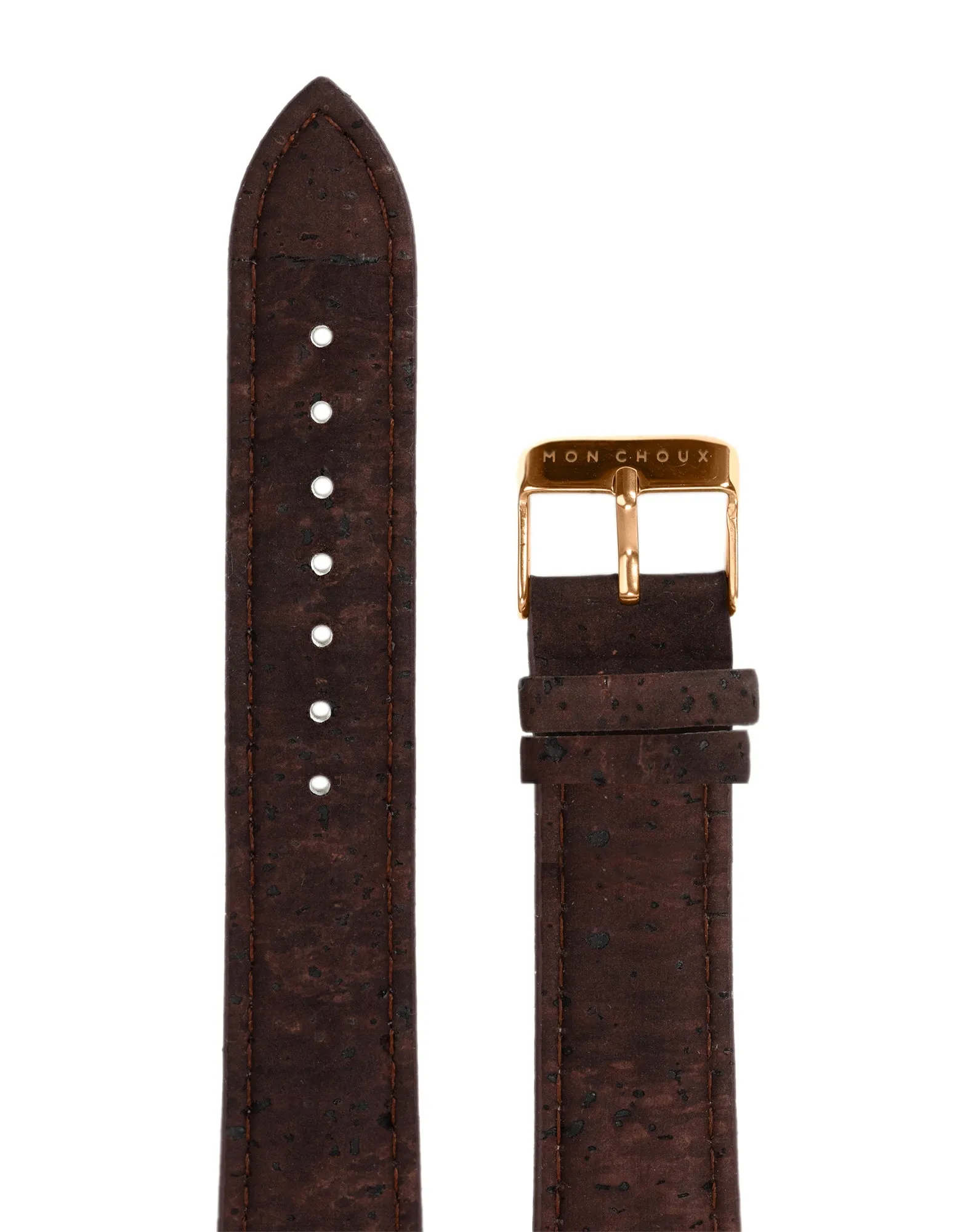 CLASSIC - WHITE/ROSE GOLD - BROWN CORK LEATHER | VEGAN