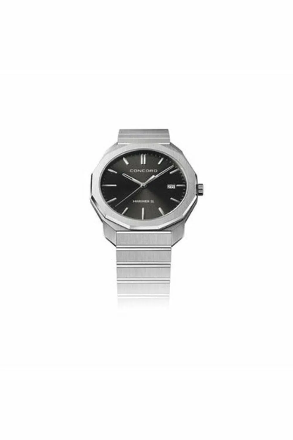 concord mariner quartz anthracite galvanic dial 40mm men's watch