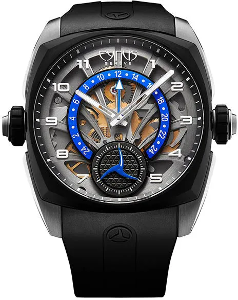 CYR Watch Klepcys GMT Retrograde Titanium DLC Limited Edition