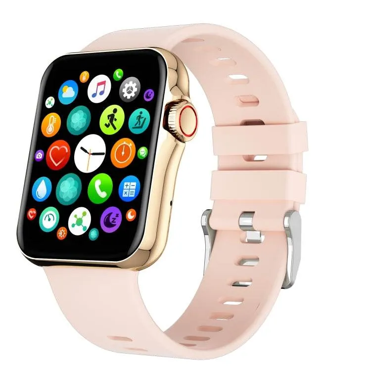 D06 1.6-Inch IPS HD Color Screen Smart Watch - IP67 Waterproof with Heart Rate, Sleep, and Sport Monitoring