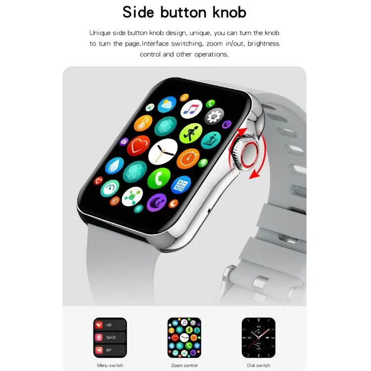 D06 1.6-Inch IPS HD Color Screen Smart Watch - IP67 Waterproof with Heart Rate, Sleep, and Sport Monitoring