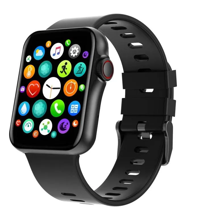 D06 1.6-Inch IPS HD Color Screen Smart Watch - IP67 Waterproof with Heart Rate, Sleep, and Sport Monitoring