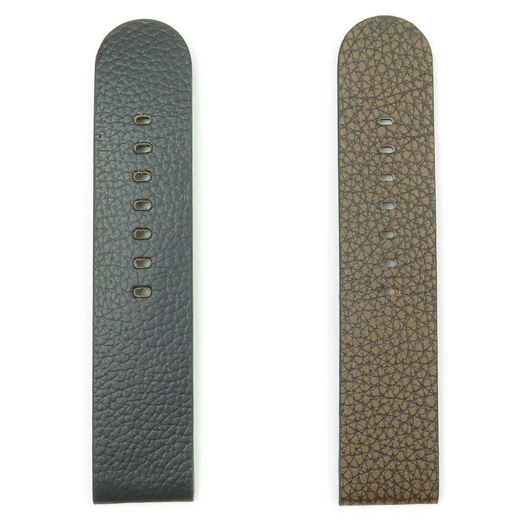 DASSARI Aztek Textured Leather Strap with Large Keeper