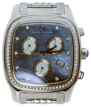 David Yurman Thoroughbred  Diamond Chronograph