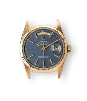 Day-Date 1803 | Blue Dial | Yellow Gold