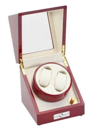 Diplomat Rosewood Double Watch Winder