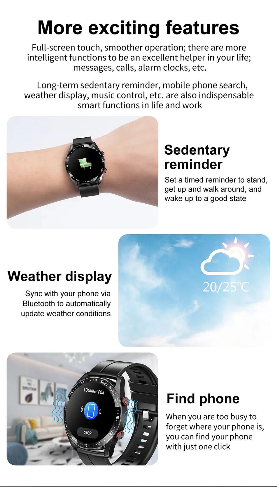ECG PPG Bluetooth Call Smart Watch Men Laser Health Blood Pressure Fitnes Sports Watches Man Sports Waterproof Smartwatch Box