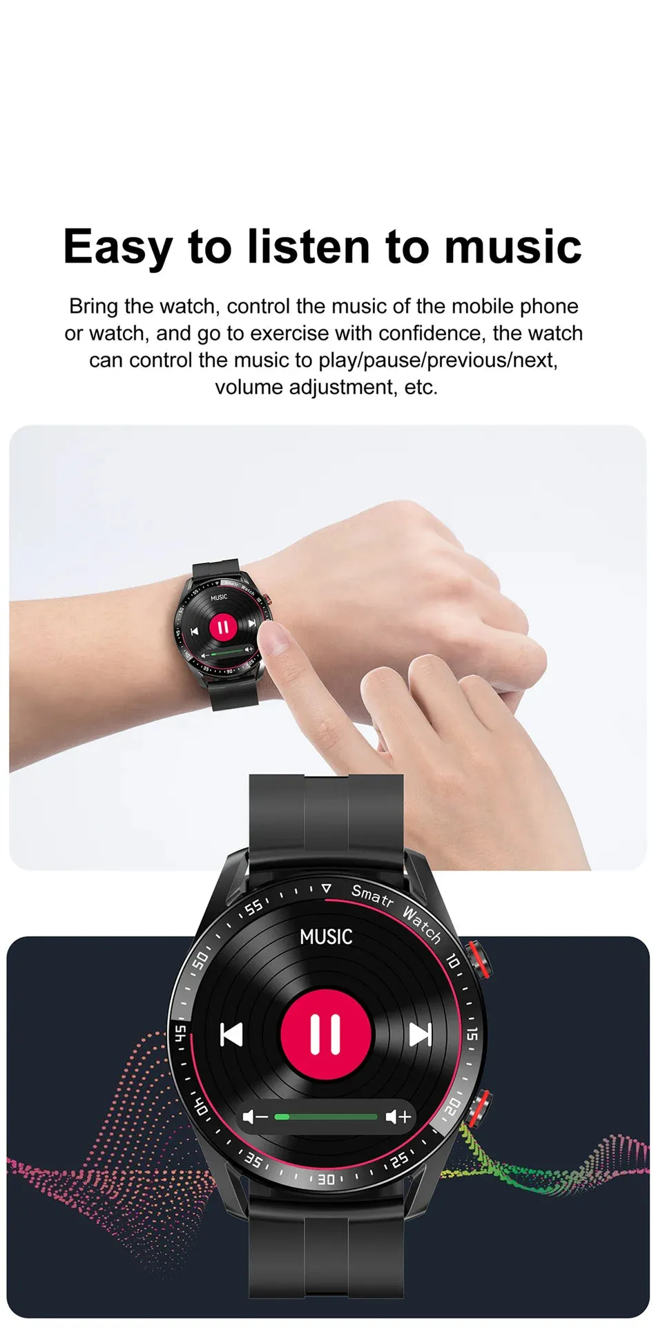 ECG PPG Bluetooth Call Smart Watch Men Laser Health Blood Pressure Fitnes Sports Watches Man Sports Waterproof Smartwatch Box