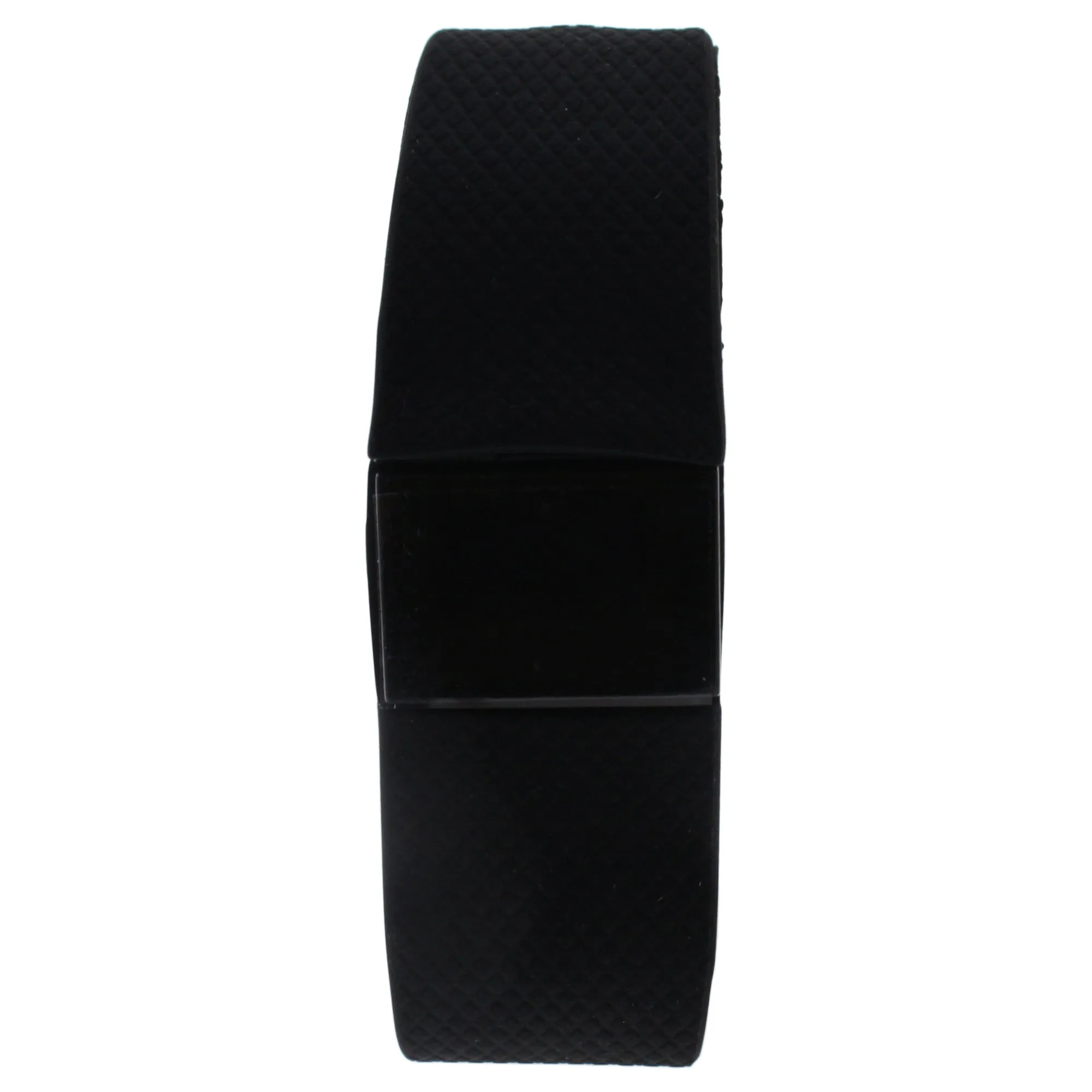 EK-H1 Health Sports Black Silicone Bracelet by Eclock for Unisex - 1 Pc Bracelet