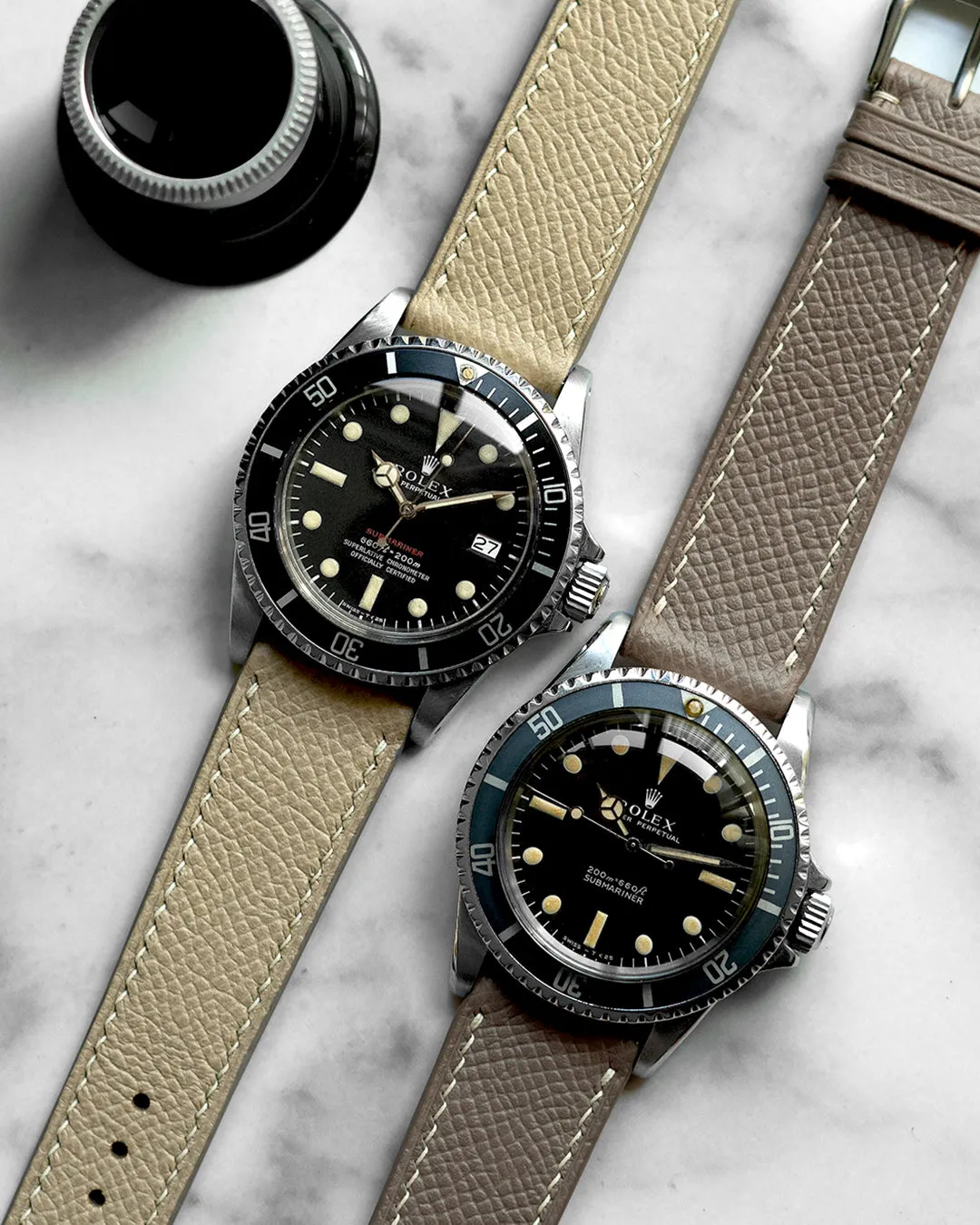 Epsom Leather Strap (Taupe)