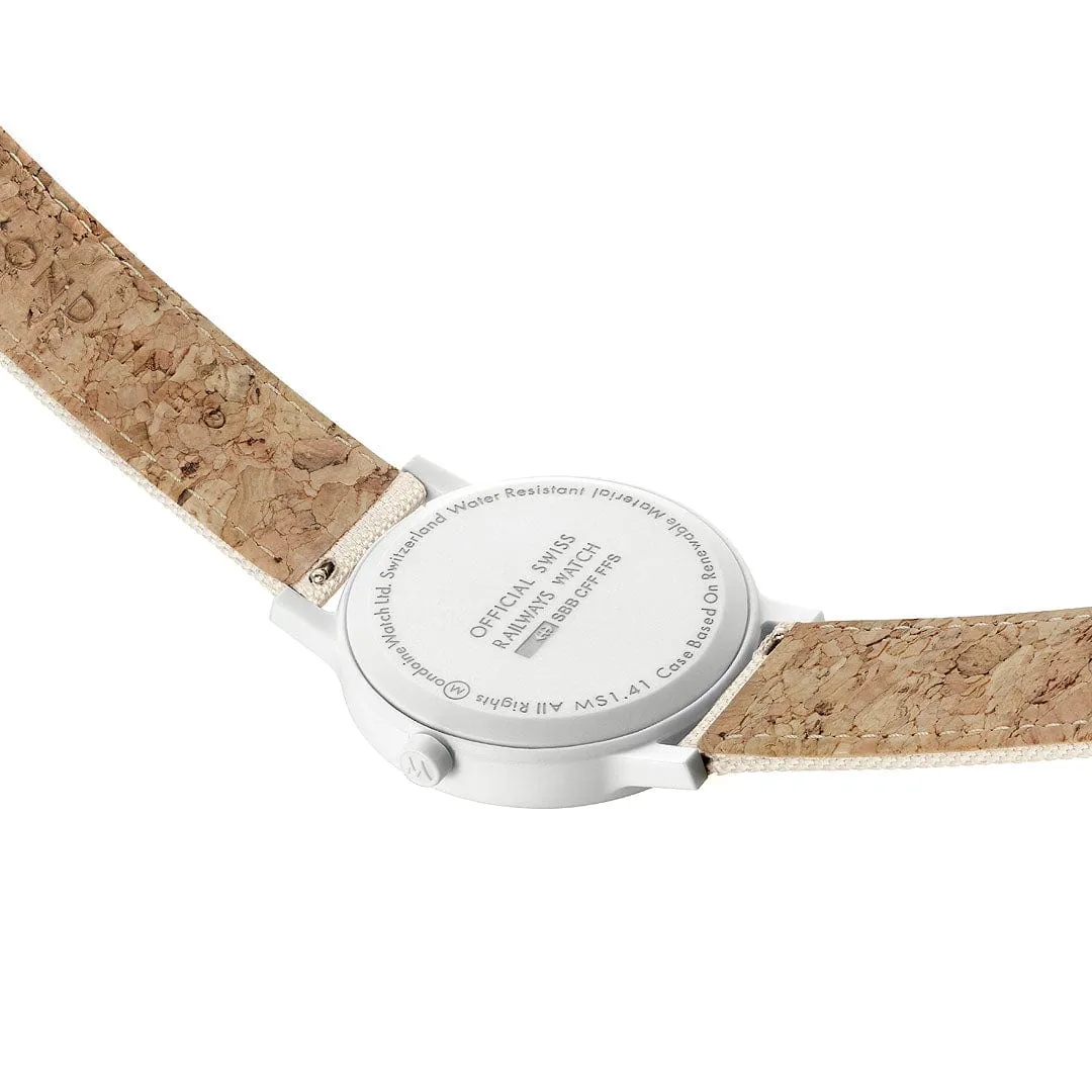 essence, 41 mm, Ivory White Watch