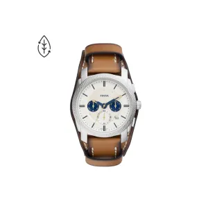 Fossil Machine Chronograph Tan Eco Leather Watch