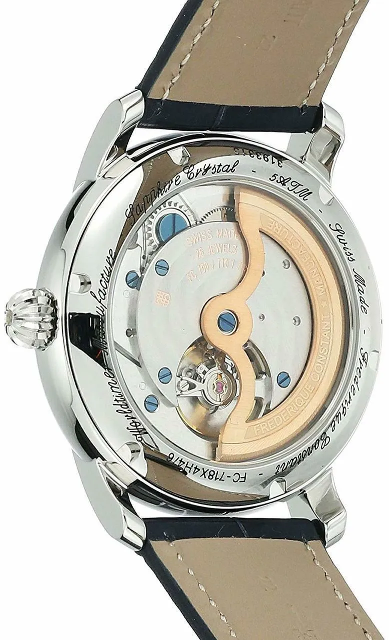 Frederique Constant Worldtimer Automatic Watch FC-718NWM4H6
