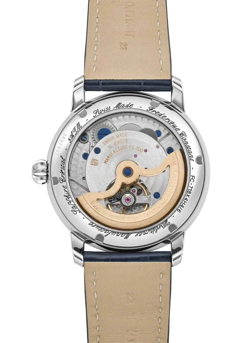 Frederique Constant Worldtimer Automatic Watch FC-718NWM4H6