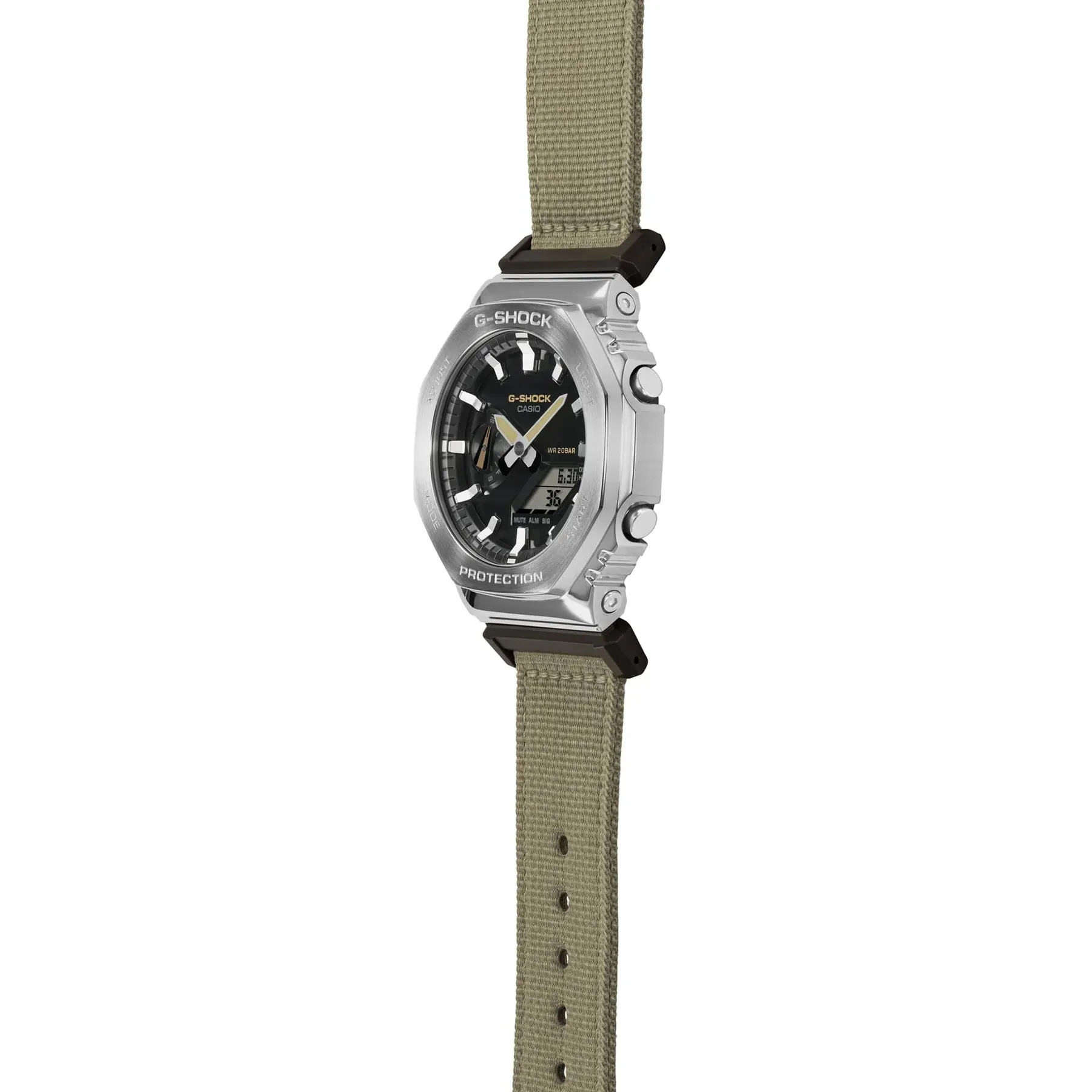 G-Shock Digital & Analogue G Steel Metalized Casioak Series GM2100C-5A / GM-2100C-5A