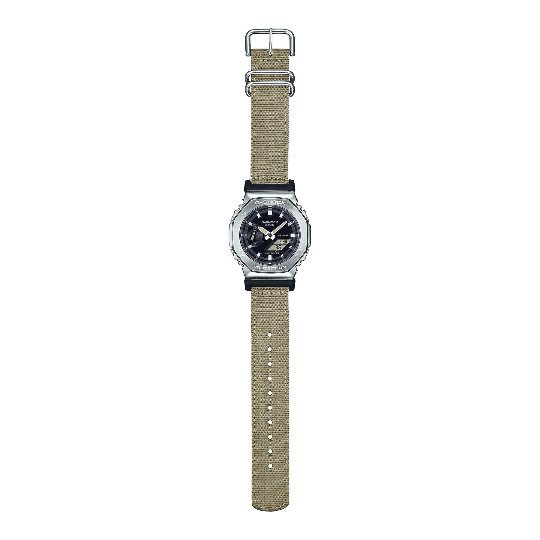 G-Shock Digital & Analogue G Steel Metalized Casioak Series GM2100C-5A / GM-2100C-5A