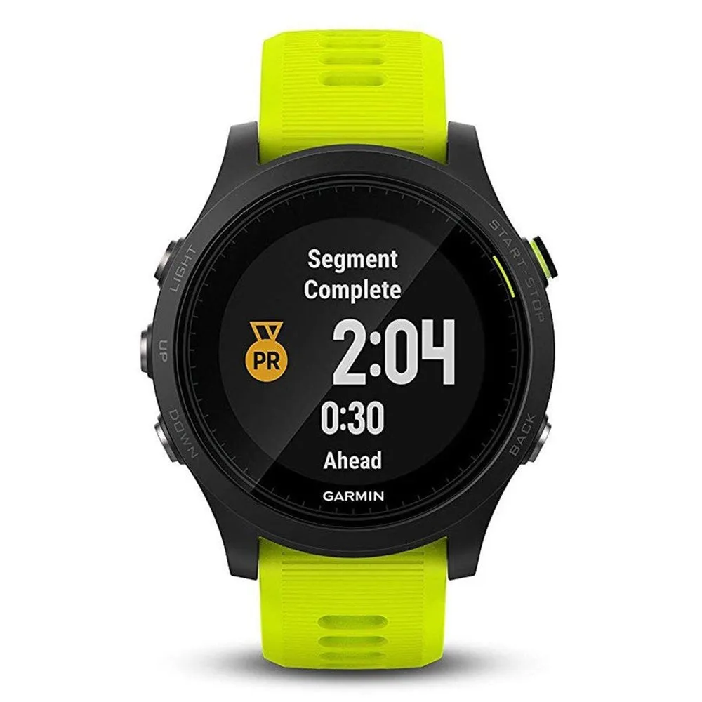 Garmin Forerunner 935 Green/Yellow Silicone Band Digital Dial Smart Watch - 010-01746-02