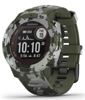 Garmin Watch Instinct Solar Lichen Camo Edition