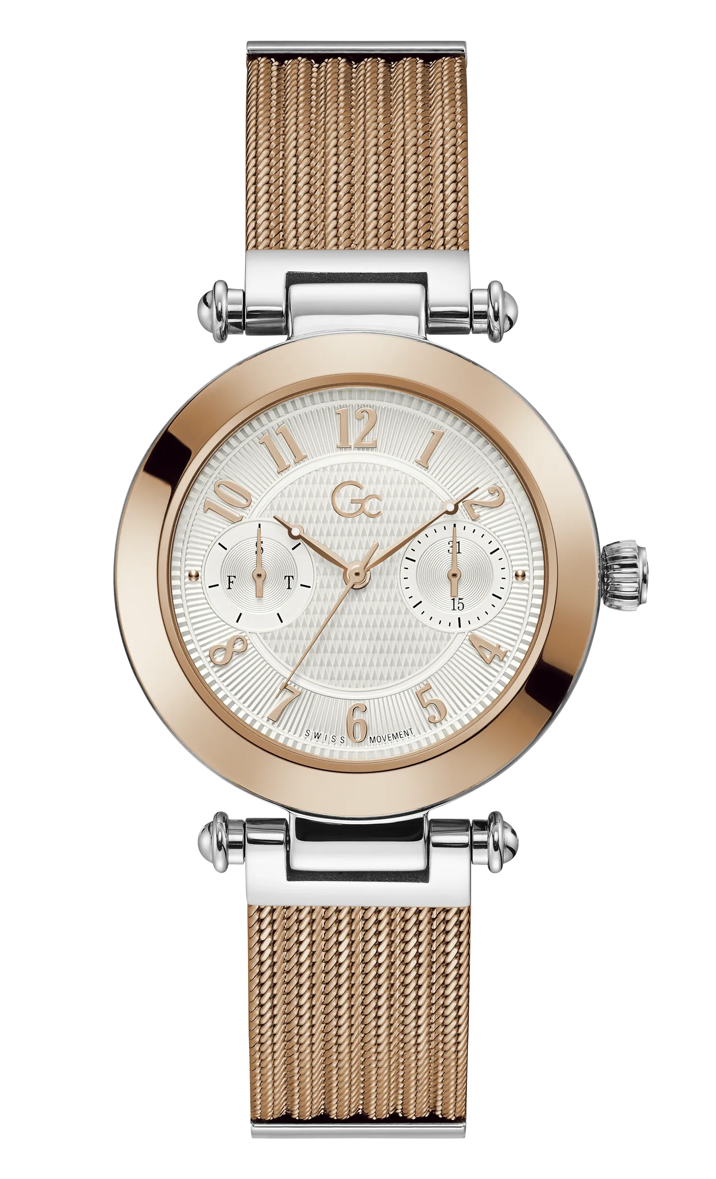 GC Ladies Wrist Watch Silver - Y48002L1Mf
