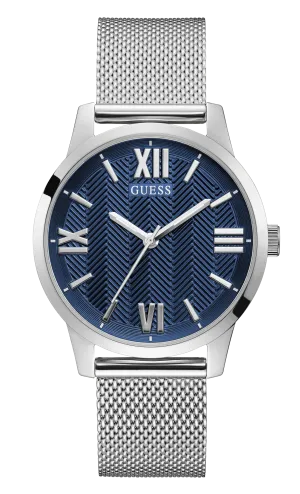 Guess Mens Silver Analog Watch - GW0214G1
