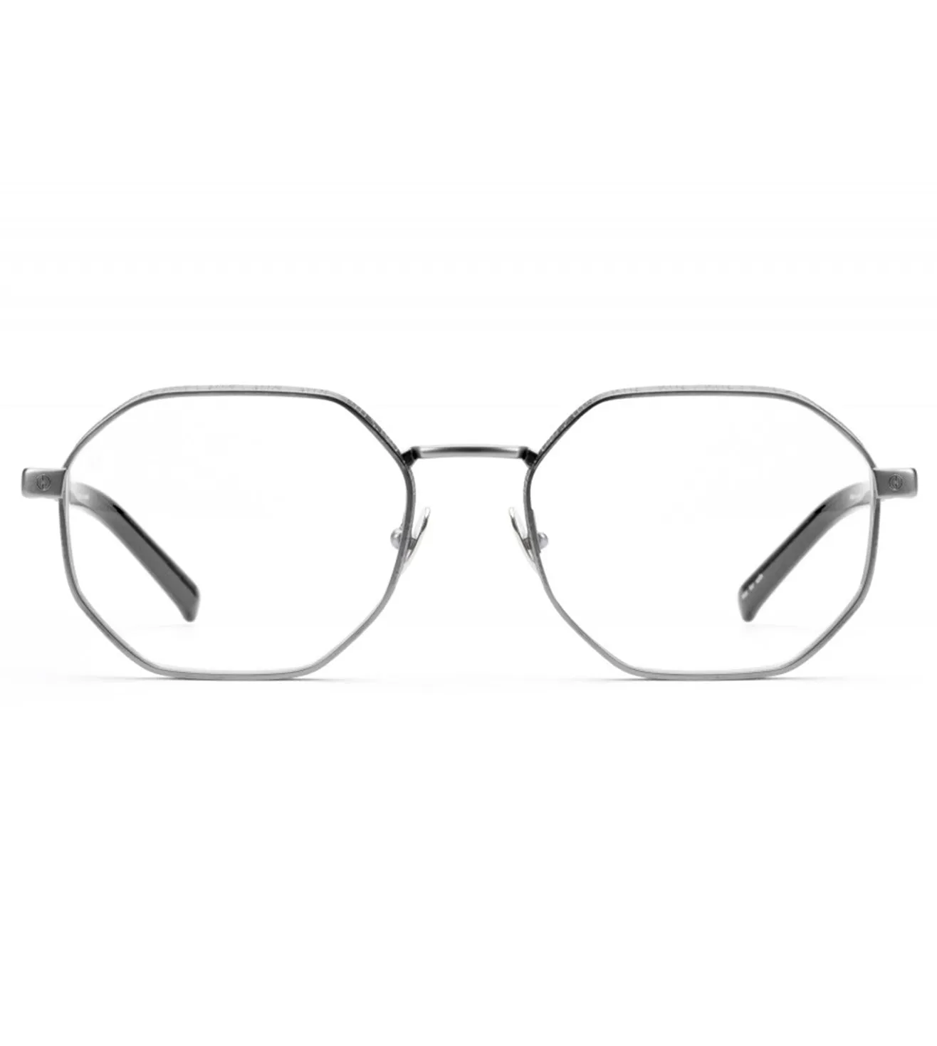 Hublot Unisex Silver Geometric Optical Frame