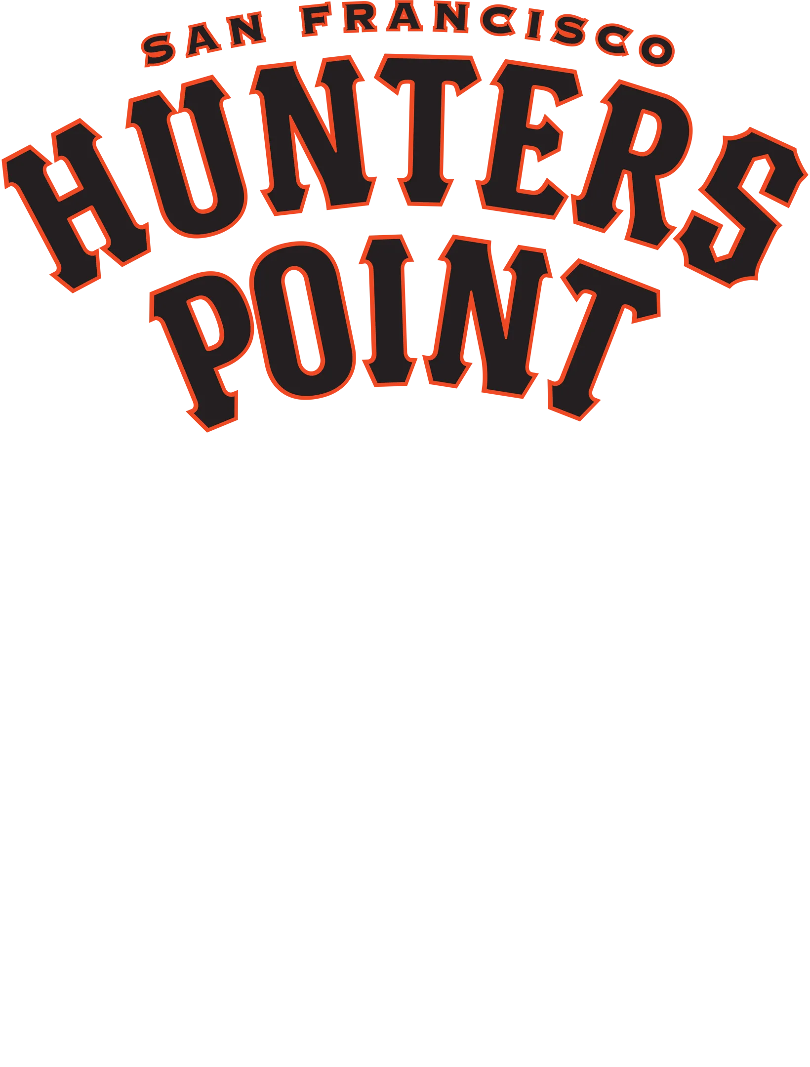 HUNTERS POINT DISTRICT WOMEN'S SCOOP NECK SWEATSHIRT