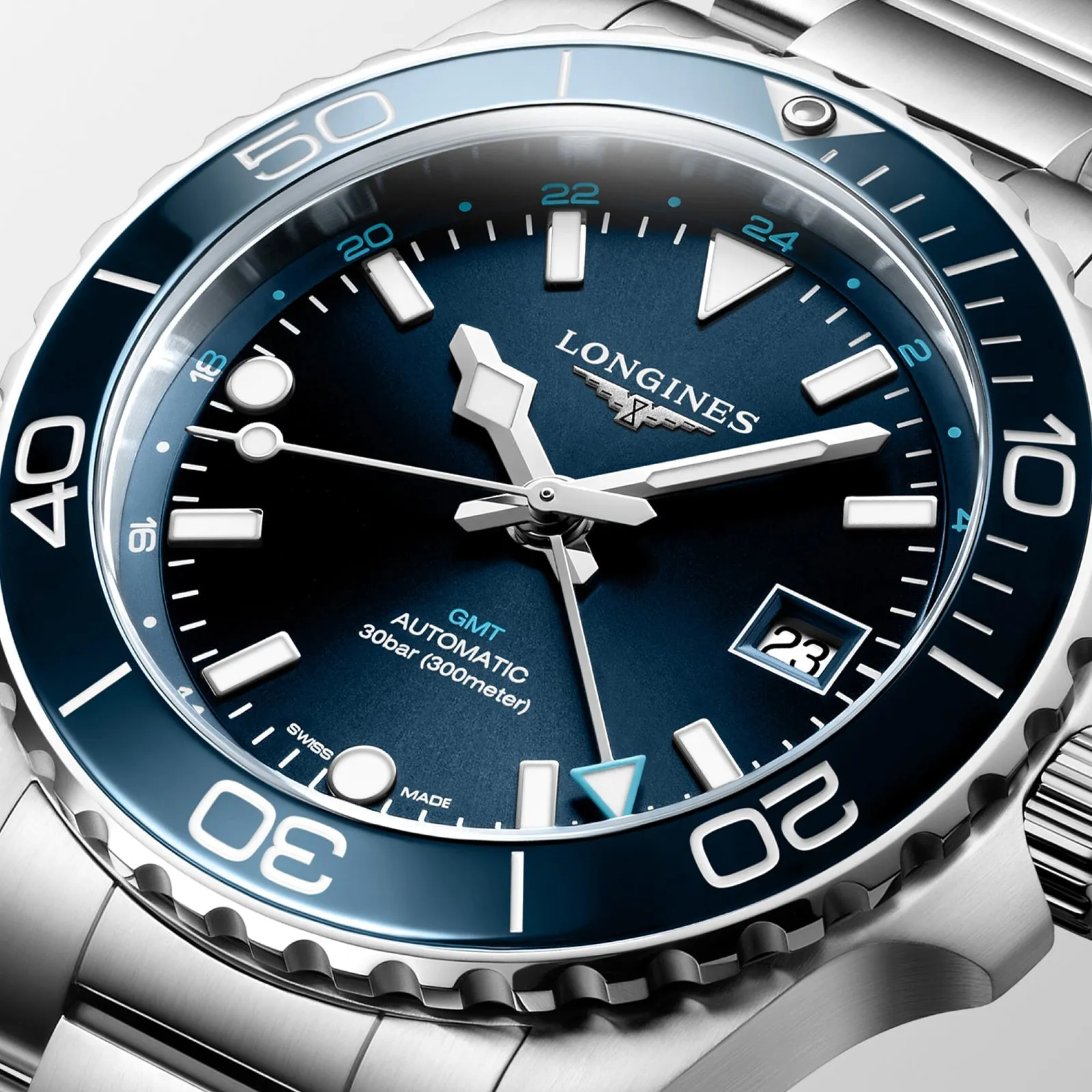 Hydroconquest Gmt 41.00 mm