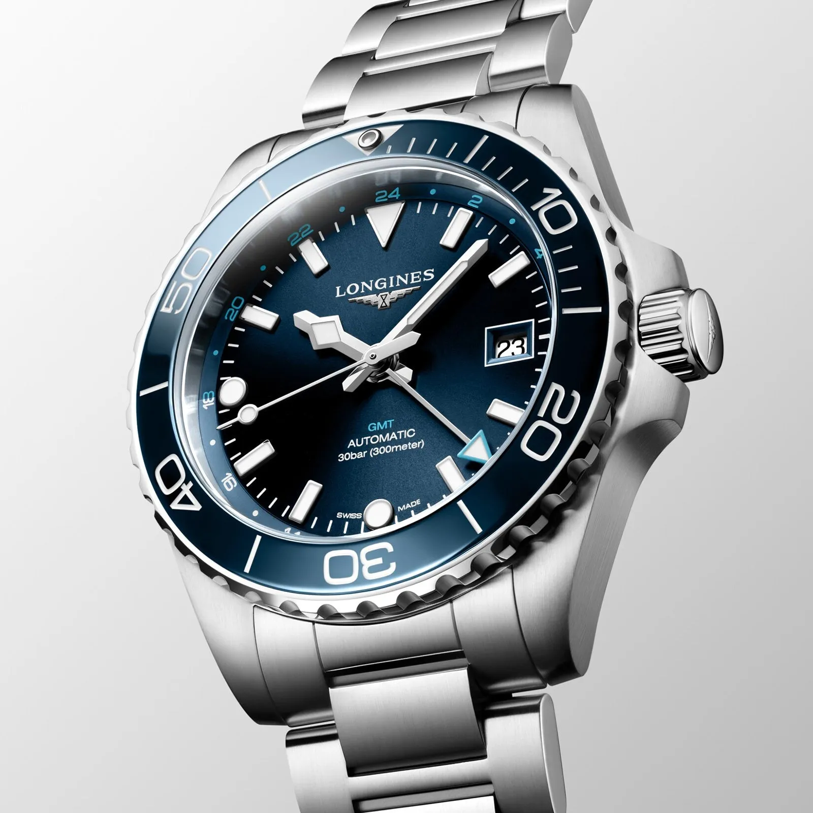 Hydroconquest Gmt 41.00 mm