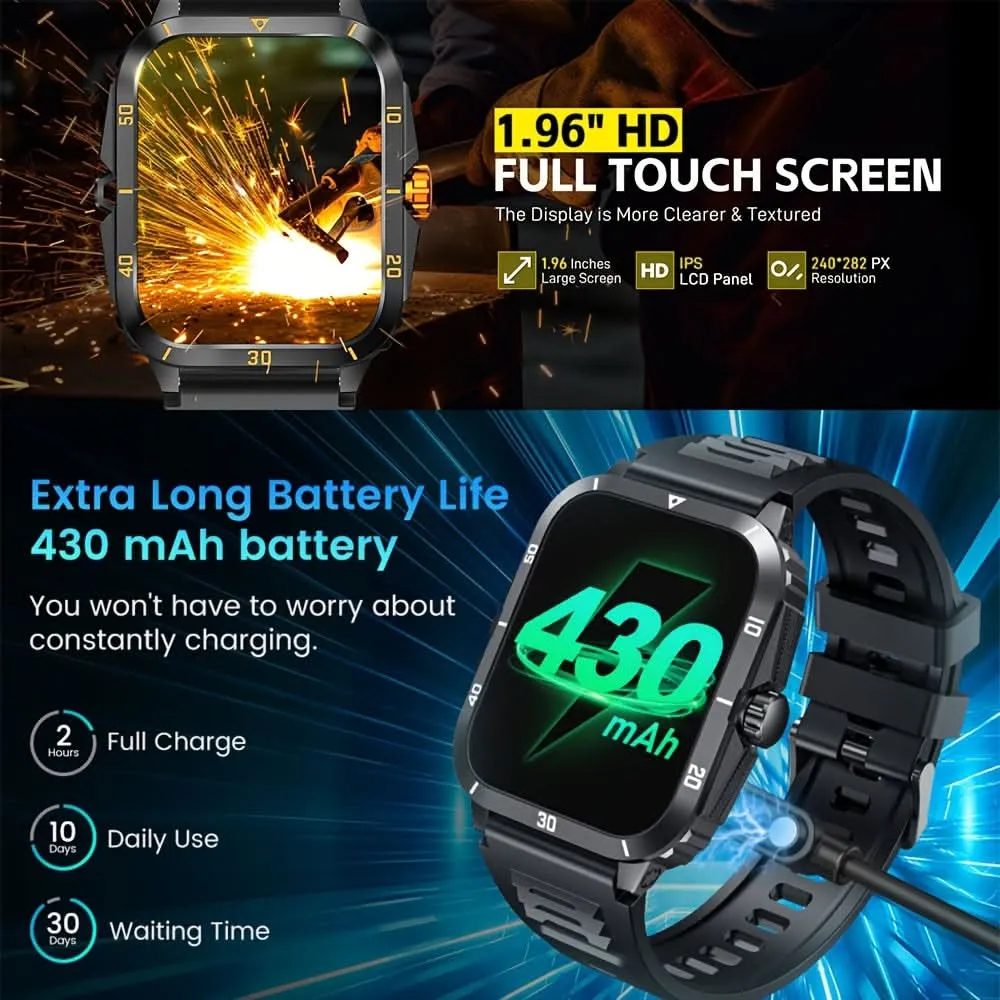 IPX8 Water-Resistant Smart Watch