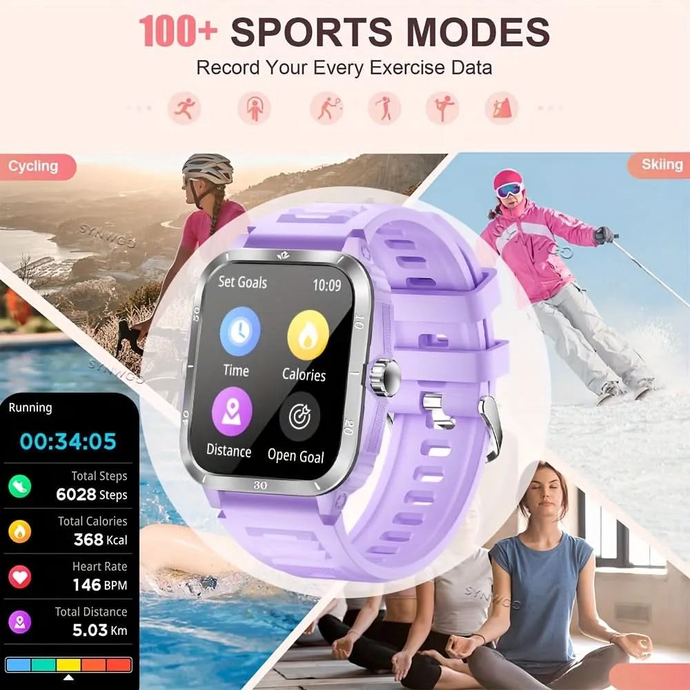 IPX8 Water-Resistant Smart Watch