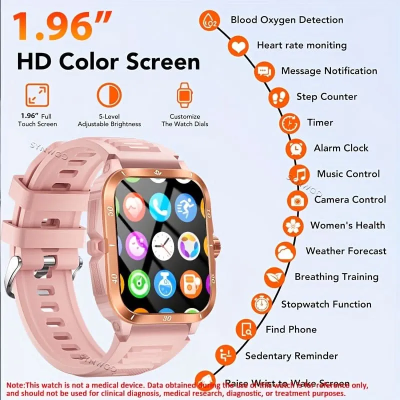 IPX8 Water-Resistant Smart Watch