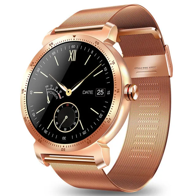 K88H Plus Fitness Smart Watch non-waterproof 1.3 inch Metallic Band