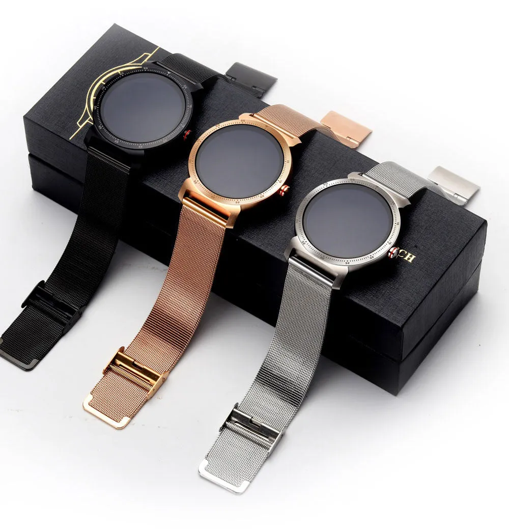 K88H Plus Fitness Smart Watch non-waterproof 1.3 inch Metallic Band
