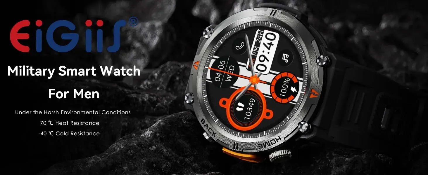LaNikar 2024 New Bluetooth Call Smart Watch Men Full Touch Screen Health Monitor With Flashlight Men SmartWatch For IOS Android