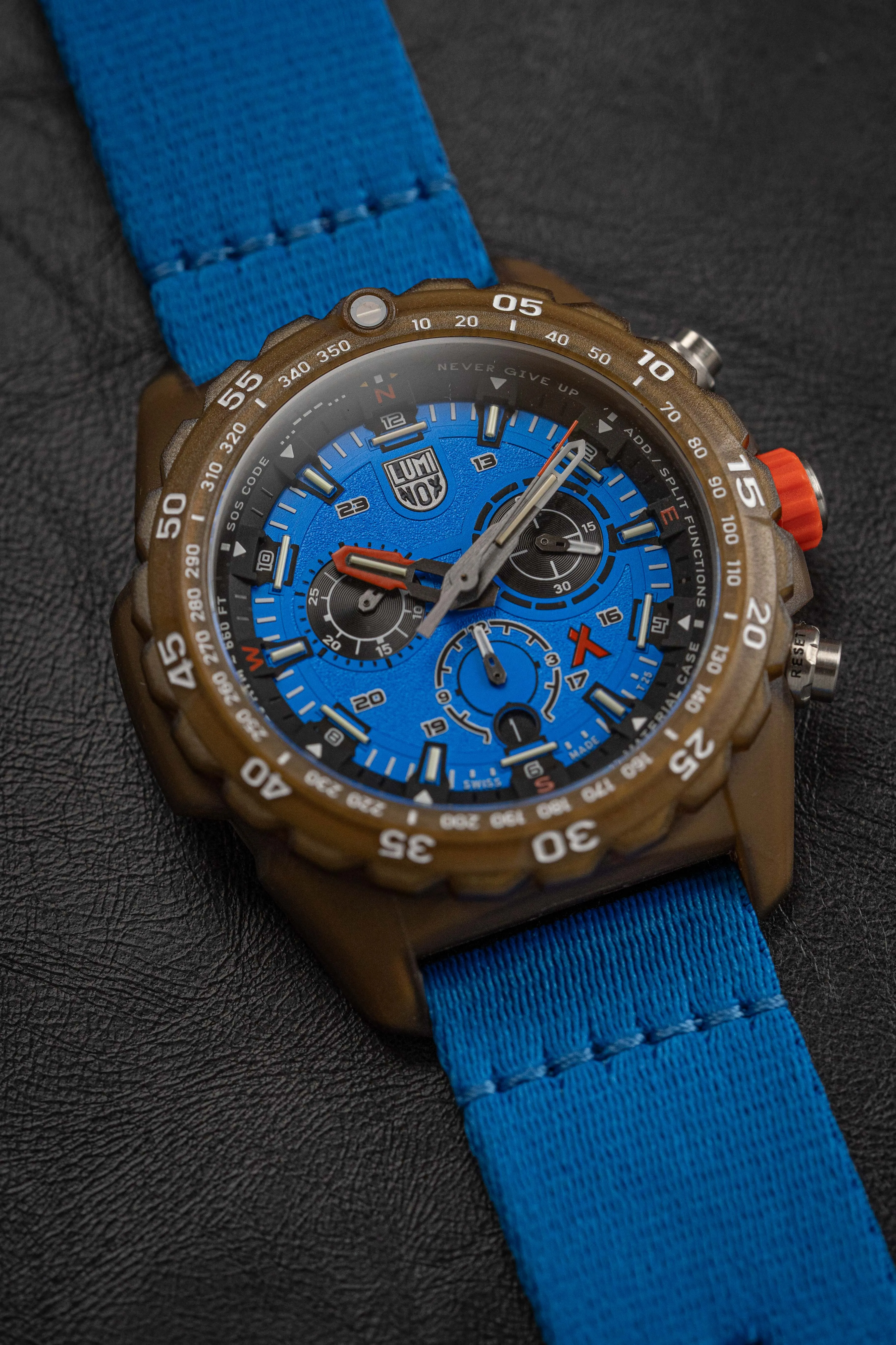 Luminox Watch Bear Grylls Survival ECO Master Blue XB.3743.ECO