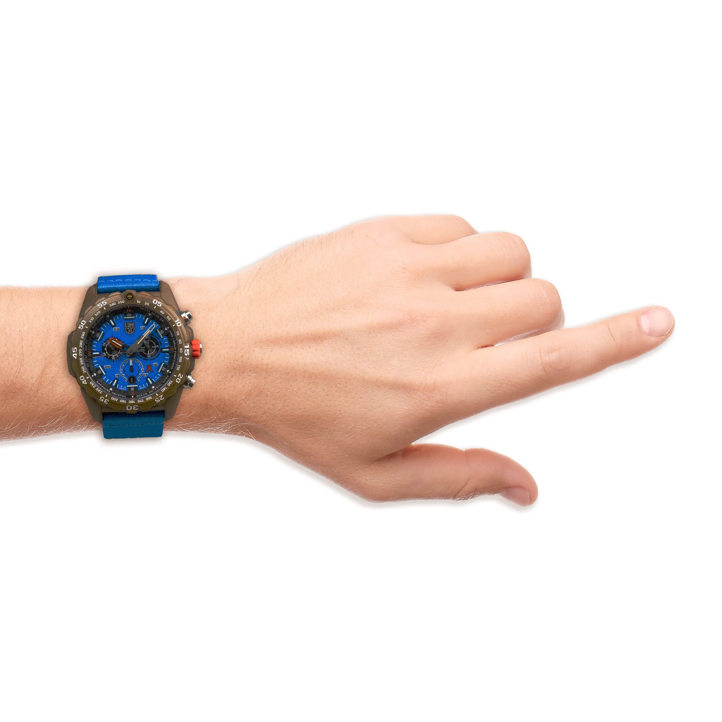 Luminox Watch Bear Grylls Survival ECO Master Blue XB.3743.ECO