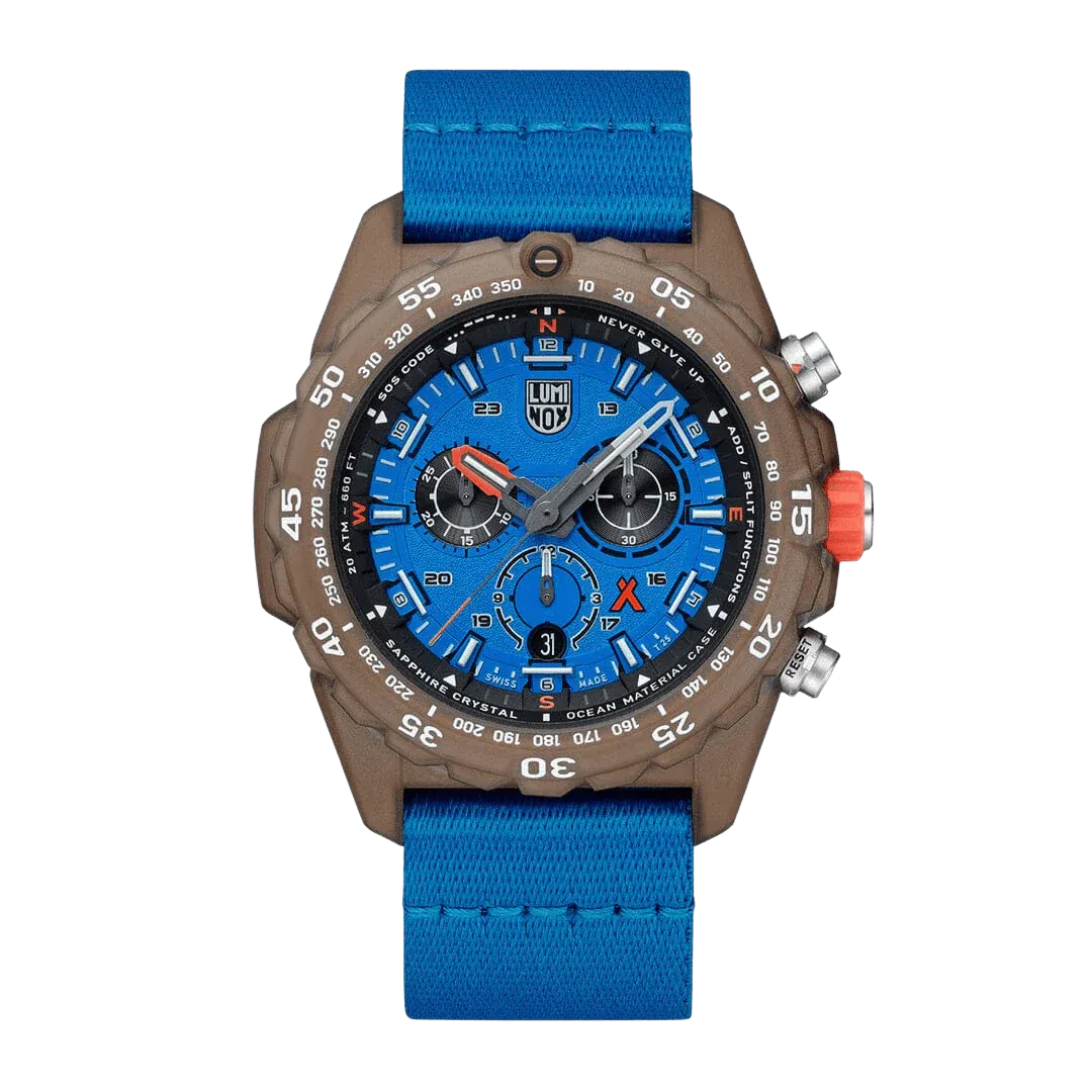 Luminox Watch Bear Grylls Survival ECO Master Blue XB.3743.ECO