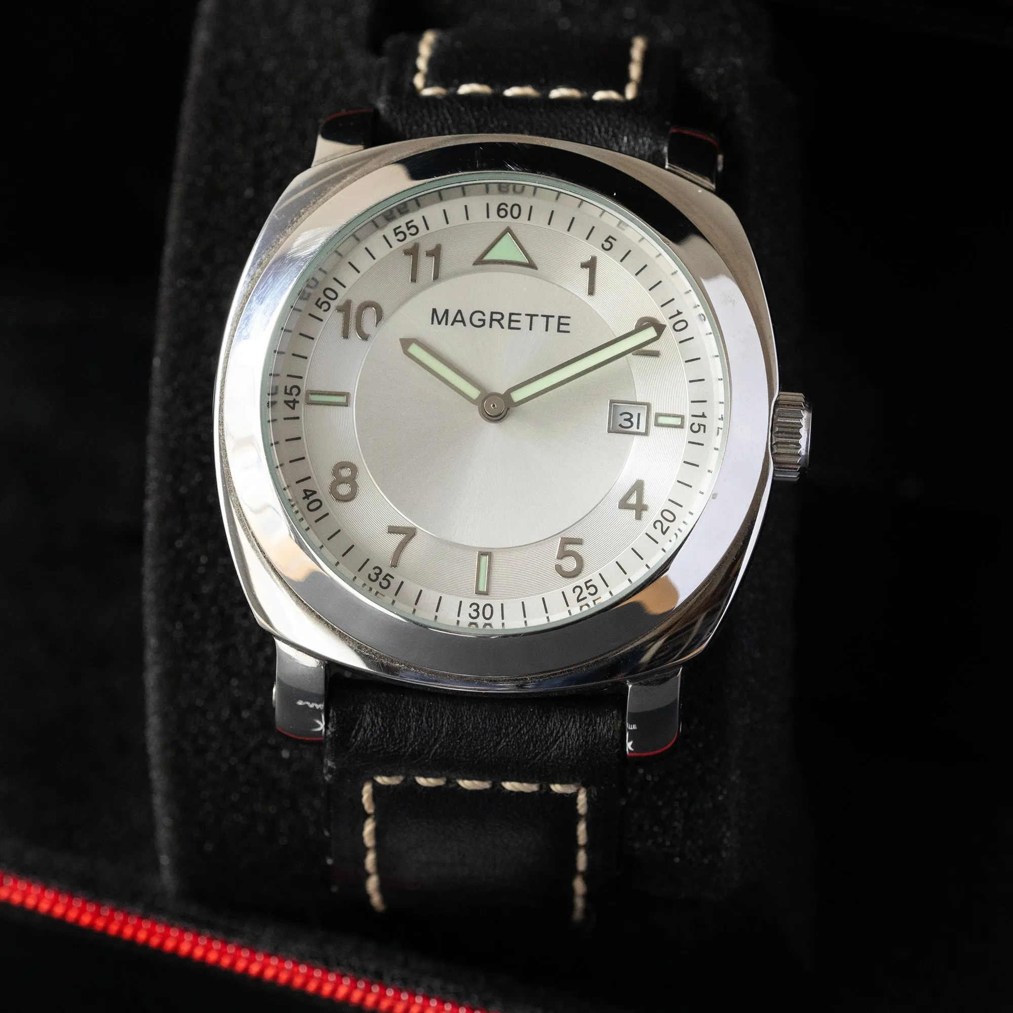 Magrette - Regattare Date Silver Dial 'Limited Edition' (12/500)