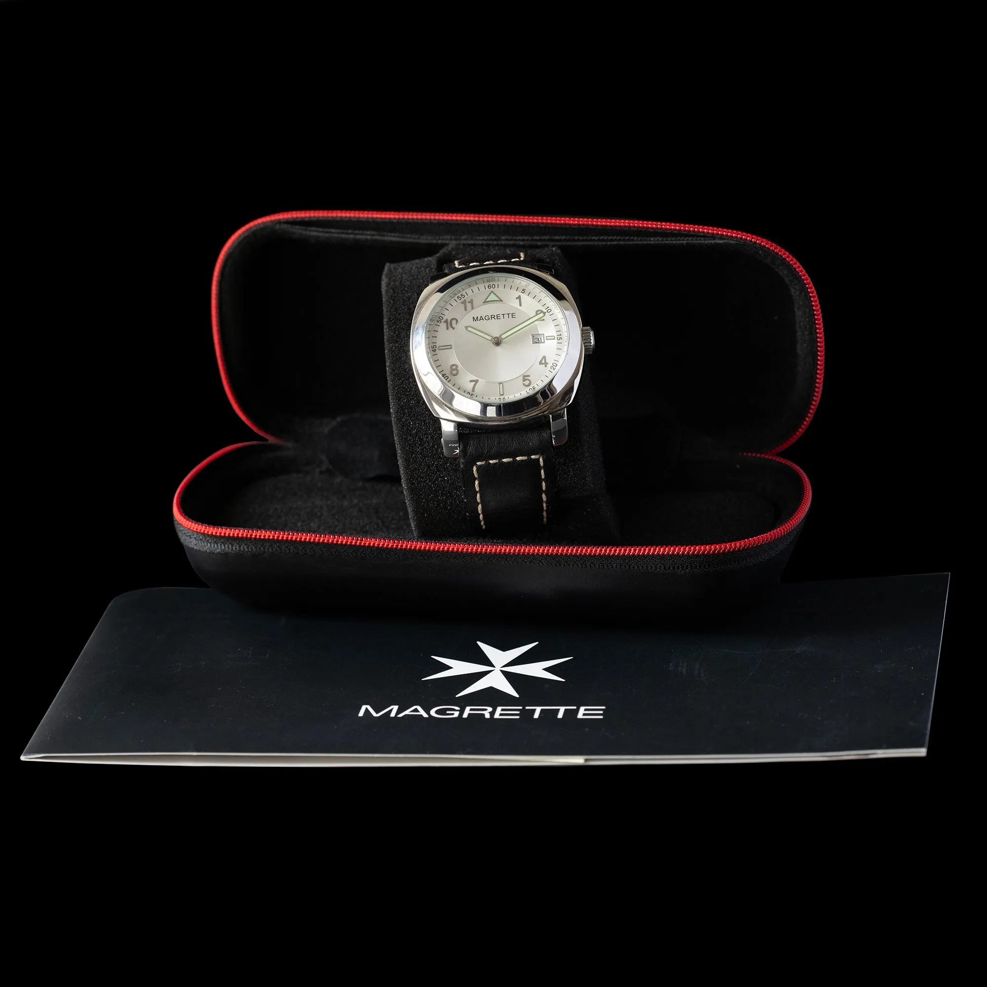 Magrette - Regattare Date Silver Dial 'Limited Edition' (12/500)