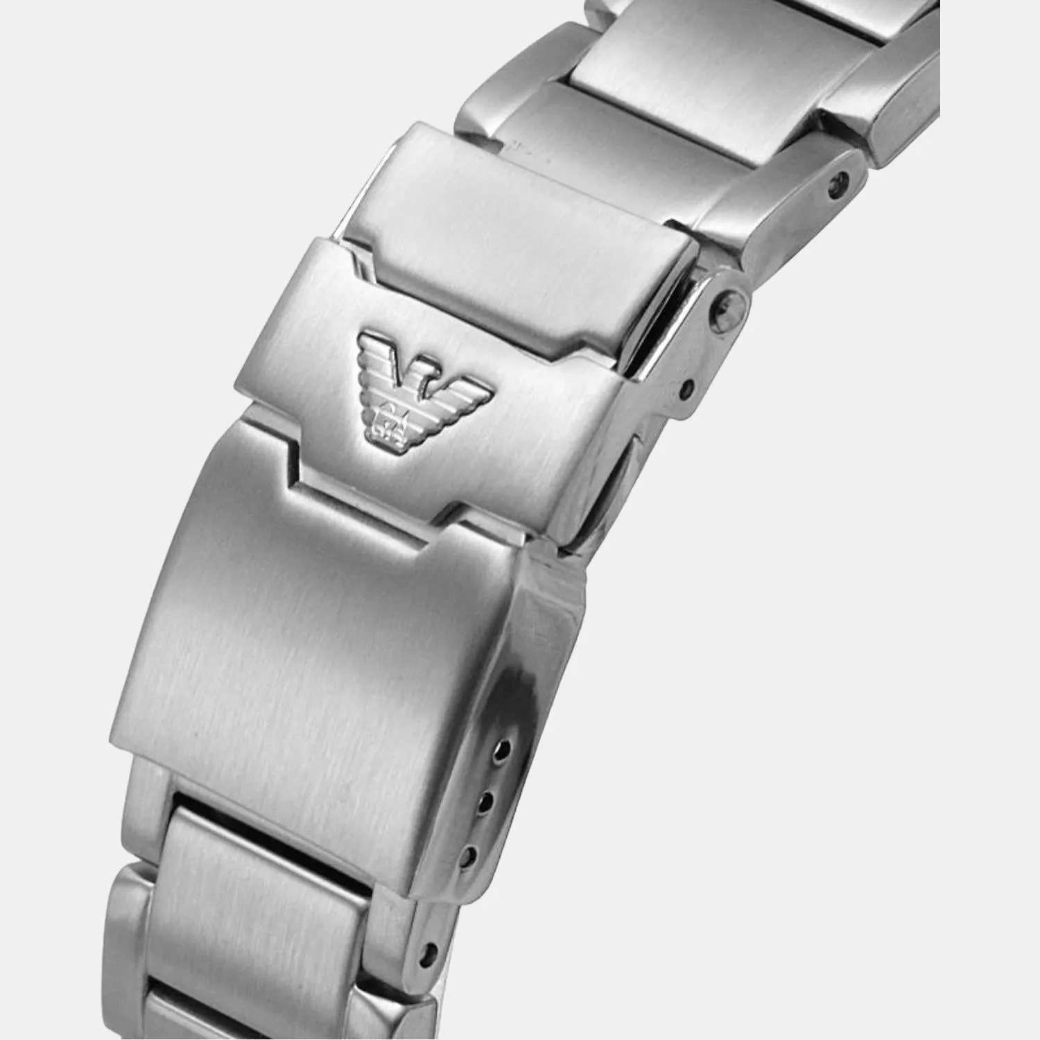 Men's Black Stainless Steel Chronograph Watch AR11360