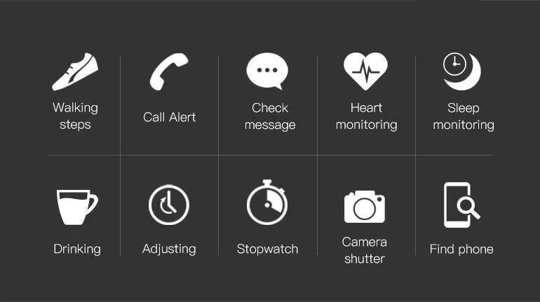 Men's Smartwatch for Android - Waterproof