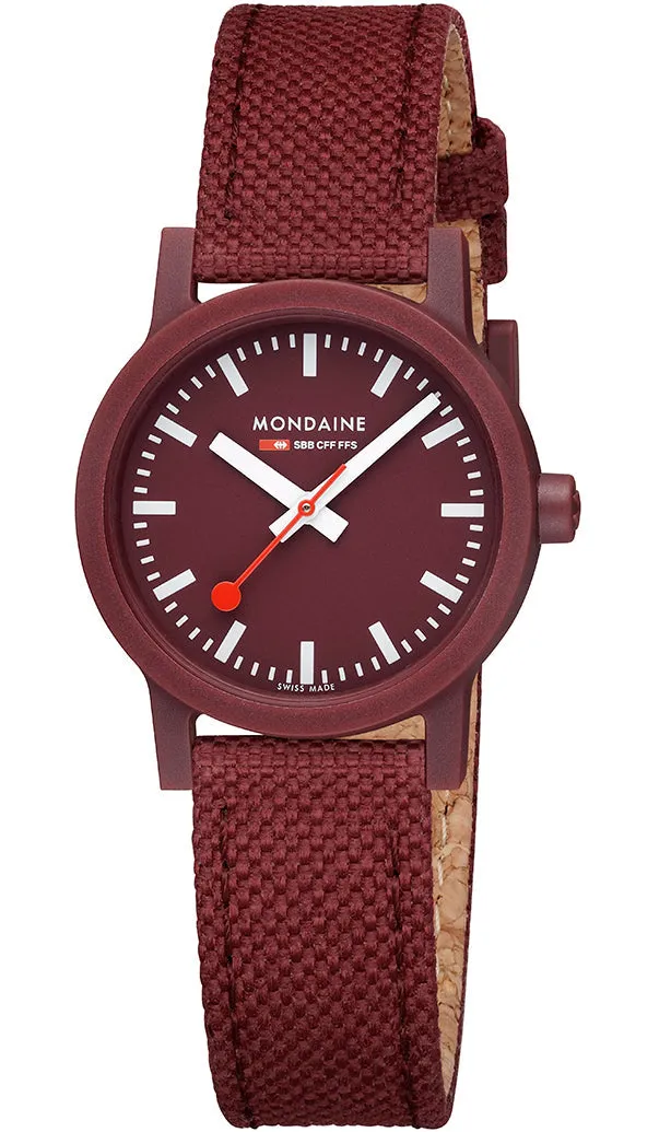 MOND Watch Essence Dark Cherry Textile