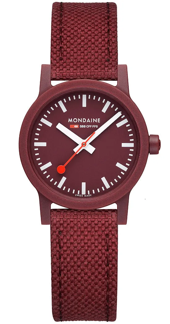 MOND Watch Essence Dark Cherry Textile