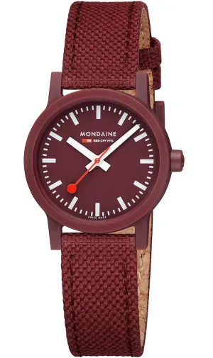 MOND Watch Essence Dark Cherry Textile